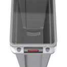 Rubbermaid Slim Jim Container With Venting Channels Grey 87Ltr additional 3