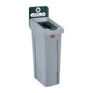 Rubbermaid Slim Jim Mixed Recycling Station Green 87Ltr additional 1