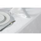 Mitre Luxury Luxor Tablecloth Ivy Leaf White additional 2