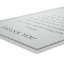 Brushed Steel Food Allergy Sign additional 2