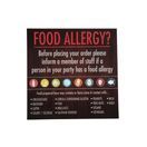 Food Allergen Window and Wall Stickers additional 4
