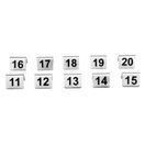 Olympia Stainless Steel Table Numbers 11-20 additional 4