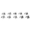 Olympia Stainless Steel Table Numbers 11-20 additional 6