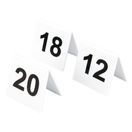 Beaumont Plastic Table Numbers 11-20 additional 2