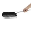 Vogue Square Non Stick Teflon Ribbed Skillet Pan 240mm additional 2