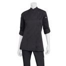 Chef Works Hartford Lightweight Zip Womens Chef Jacket - Black additional 11