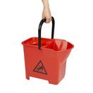 Jantex Colour Coded Mop Bucket Red additional 6