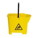 Jantex Colour Coded Mop Bucket Yellow additional 2