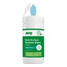 Jantex Green Surface Sanitiser Wipes Starter Tub 200mm additional 1