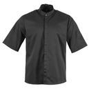 Southside Band Collar Chefs Jacket Black additional 1