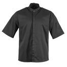 Southside Band Collar Chefs Jacket Black additional 25