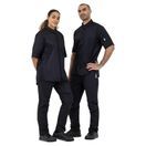 Southside Band Collar Chefs Jacket Black additional 10