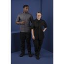 Southside Band Collar Chefs Jacket Black additional 29