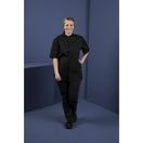 Southside Band Collar Chefs Jacket Black additional 30