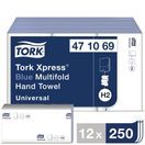 Tork Z Fold Blue Hand Towels 1Ply 250 Sheets additional 2
