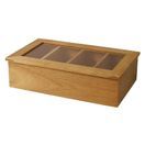 Olympia Hevea Wood Tea Box additional 2