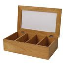 Olympia Hevea Wood Tea Box additional 3