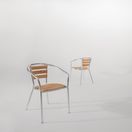 Bolero Aluminium and Ash Chairs additional 7
