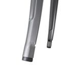 Bolero Bistro Bar Table with Wooden Top Gun Metal additional 5