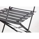Bolero Perth Black Pavement Style Steel Folding Chairs additional 7