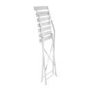 Bolero Perth Grey Pavement Style Steel Folding Chairs additional 2