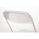 Bolero PP Folding Chairs White additional 5