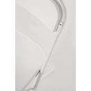 Bolero PP Folding Chairs White additional 6