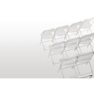 Bolero PP Folding Chairs White additional 4