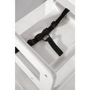 Bolero Wooden High Chair Antique White Finish additional 4