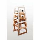 Bolero Wooden Highchair Natural Finish additional 3