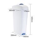 Jantex Sanitary Bin 18Ltr additional 6