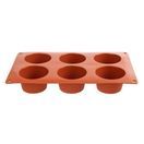 Pavoni Formaflex Silicone Muffin Mould 6 Cup additional 1