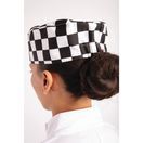 Whites Chefs Skull Cap Big Black and White Check additional 4