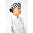Whites Chefs Skull Cap Big Black and White Check additional 5