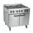 Falcon 6 Burner Dominator Plus Gas Oven Range G3101 with Castors additional 9