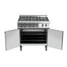 Falcon 6 Burner Dominator Plus Gas Oven Range G3101 with Castors additional 6