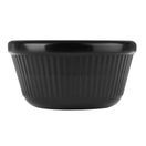 Olympia Kristallon Melamine Fluted Ramekins Black 70mm additional 2