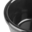 Olympia Kristallon Melamine Fluted Ramekins Black 70mm additional 3