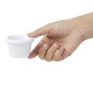 Olympia Kristallon Melamine Plain Ramekins White 63mm additional 6