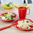 Olympia Kristallon Polypropylene Bowls Red 174mm additional 5