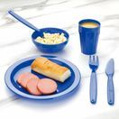 Olympia Kristallon Polypropylene Tumblers Blue 141.3ml additional 3
