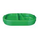 Olympia Kristallon Small Polycarbonate Compartment Food Trays Green 322mm additional 3