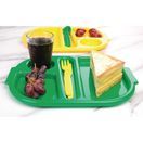 Olympia Kristallon Small Polycarbonate Compartment Food Trays Green 322mm additional 4