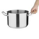 Special Offer Vogue Stainless Steel Casserole, Stew and Sauté Pan Set (5 Pack) additional 2