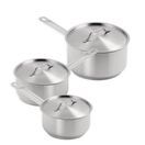 Special Offer Vogue Stainless Steel Saucepan Set additional 4