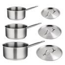 Special Offer Vogue Stainless Steel Saucepan Set additional 1