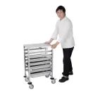 Vogue Gastronorm Racking Trolley 7 Level additional 6