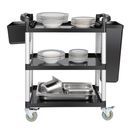 Vogue Polypropylene Mobile Trolley Small additional 2