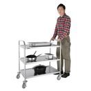 Vogue Stainless Steel 3 Tier Clearing Trolley Large additional 7