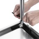 Vogue Stainless Steel 3 Tier Clearing Trolley Large additional 4